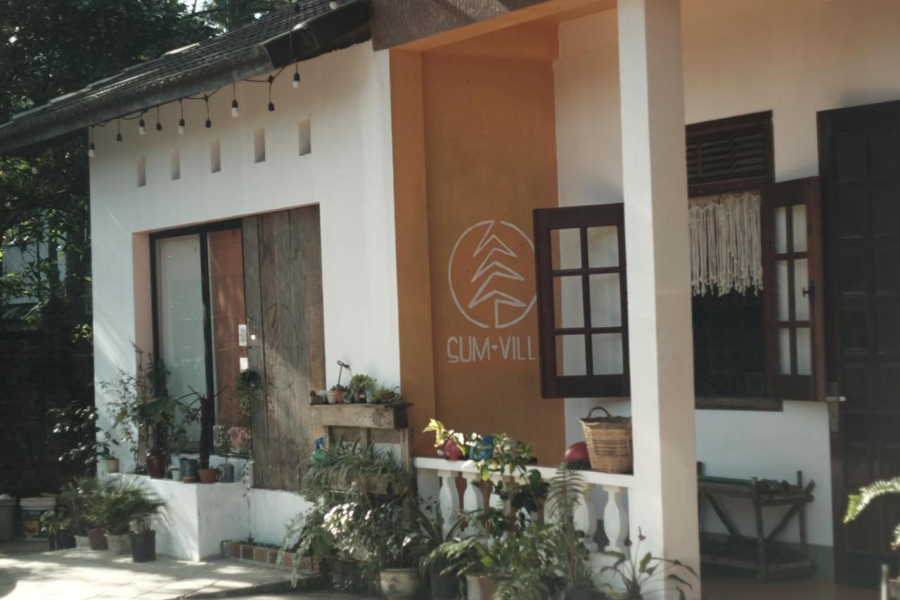 Sum Villa Homestay Mang Den Kon Von Kla Exteriör bild