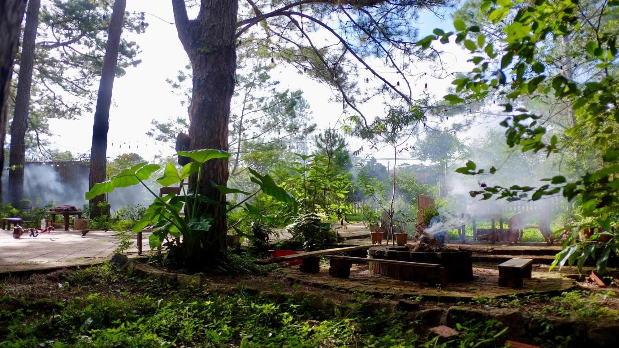 Sum Villa Homestay Mang Den Kon Von Kla Exteriör bild